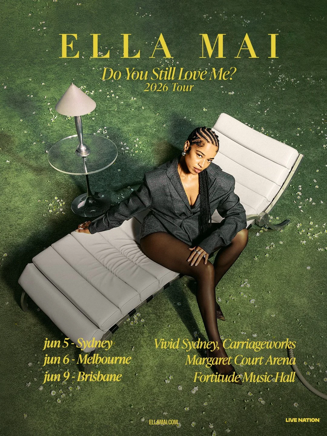 Ella Mai Do You Still Love Me Tour Poster 2026